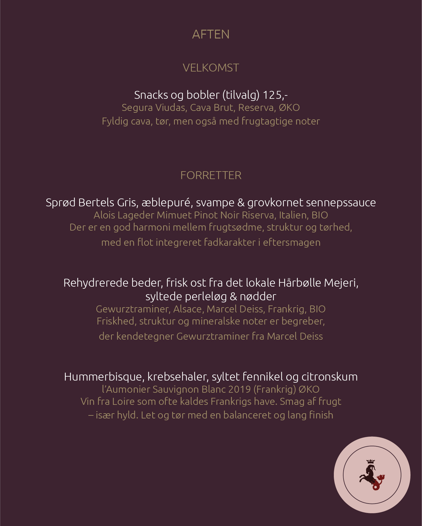 aftenkort